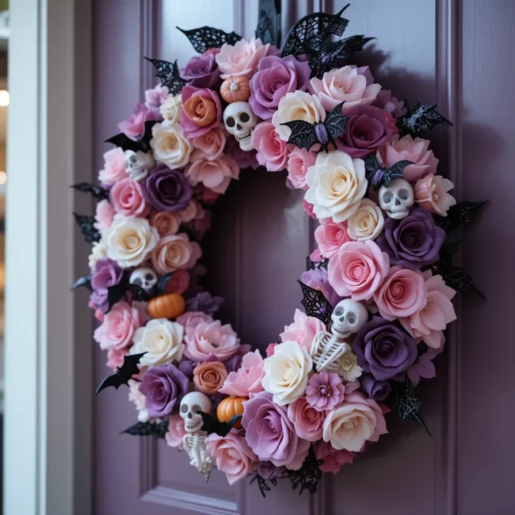 Spooky-Cute Door Wreath