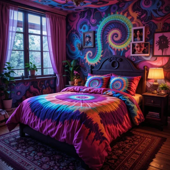 Tie-Dye Bedding
