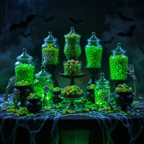 Toxic Green Candy Station