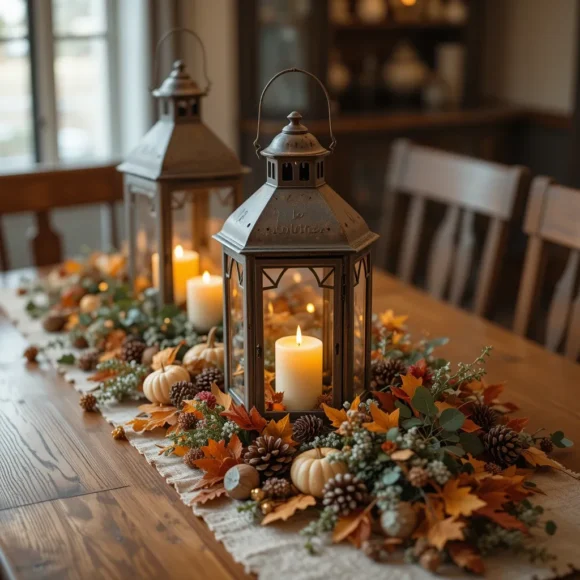 Vintage Lantern Display