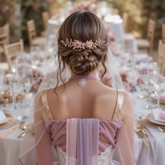 Violet and Rose Gold