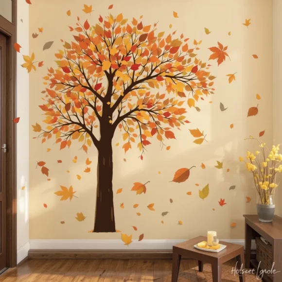 Wall Decals or Stickers with Autumn Themes
