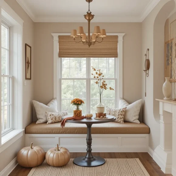 Warm Metallic Accents