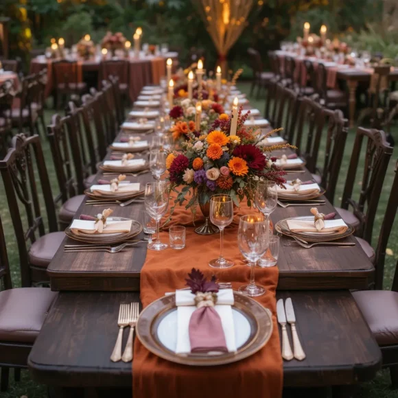 Warm-Toned Table Runners