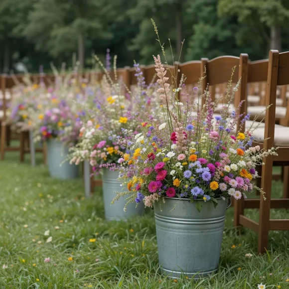 Wildflower Buckets