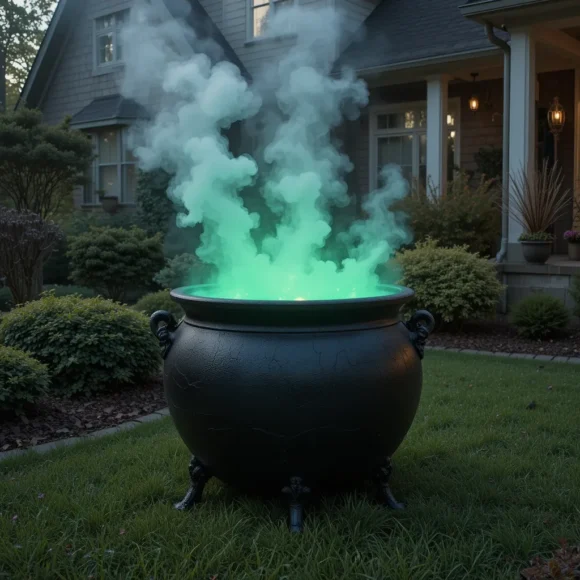 Witch Cauldron Display