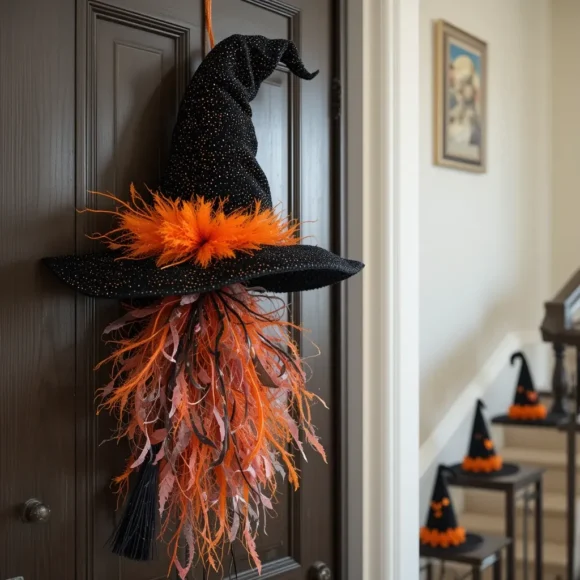 Witch Hat Door Hanger