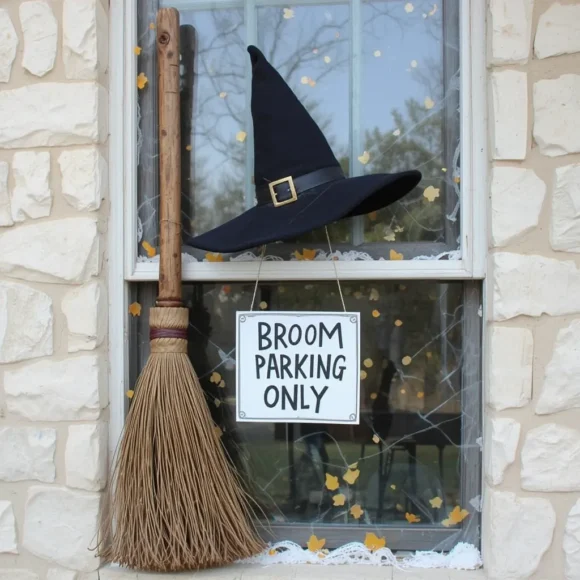 Witch’s Broom Parking Spot