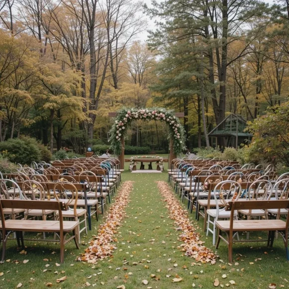 Wooden Ceremony Seating