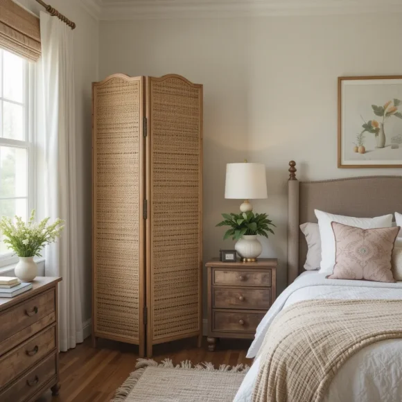 Woven Room Divider or Screen