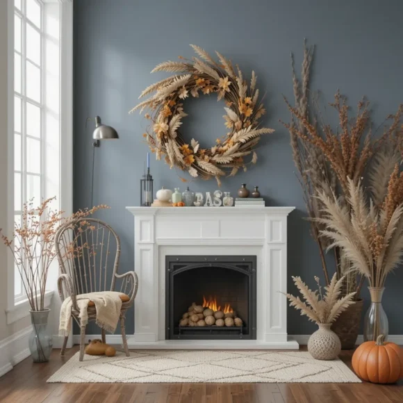 Wreaths Hung Indoors