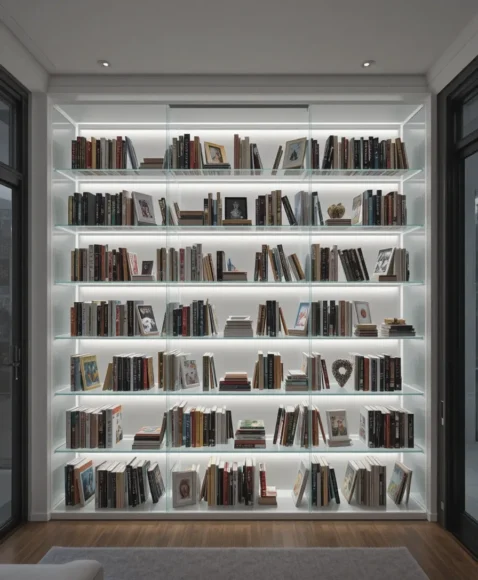 Acrylic Bookshelves