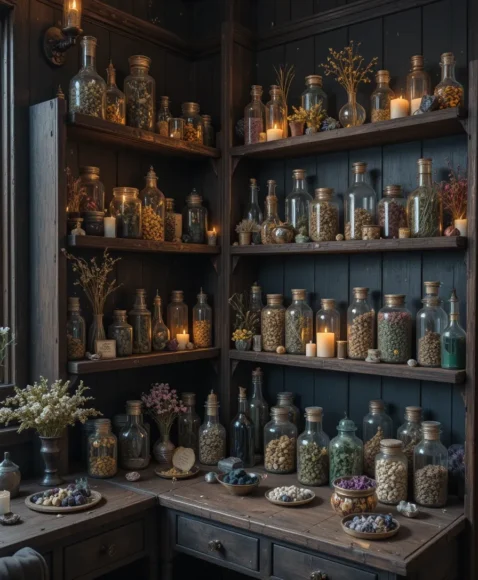 Apothecary Jars and Bottles