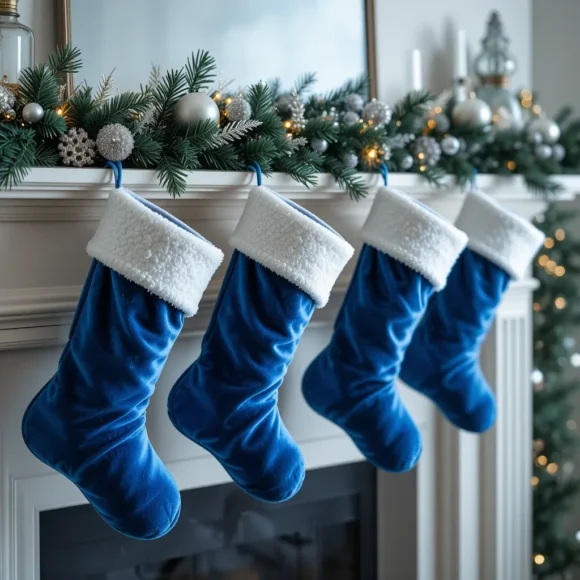 Blue Christmas Decor Ideas