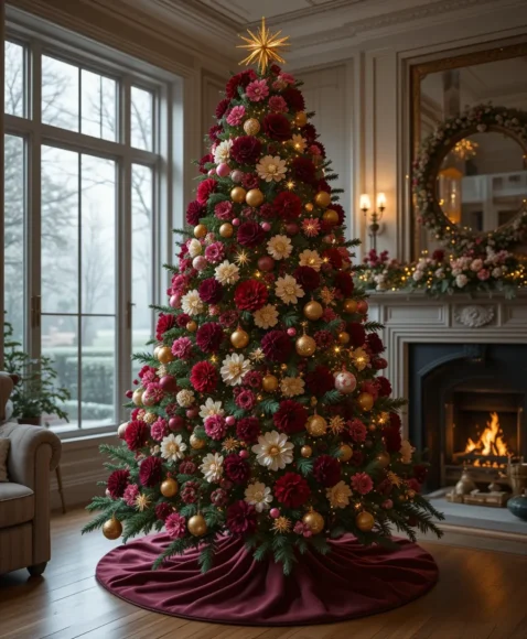 Burgundy Dahlias for Rich Warmth