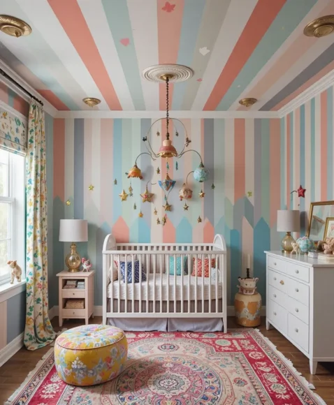 Colorful Ceiling Design