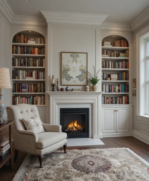 Cozy Fireplace Addition