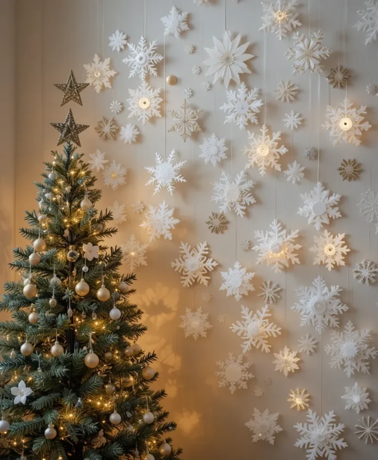 DIY Paper Snowflakes