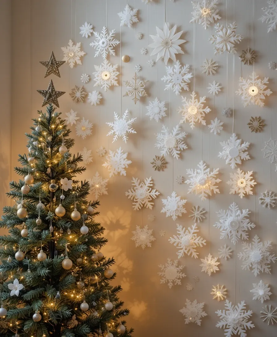 DIY Paper Snowflakes