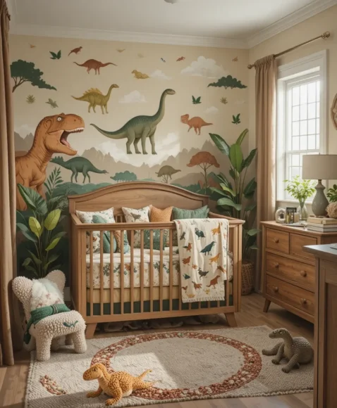 Earth-Toned Dinosaur Palette