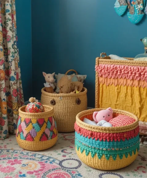 Funky Storage Baskets