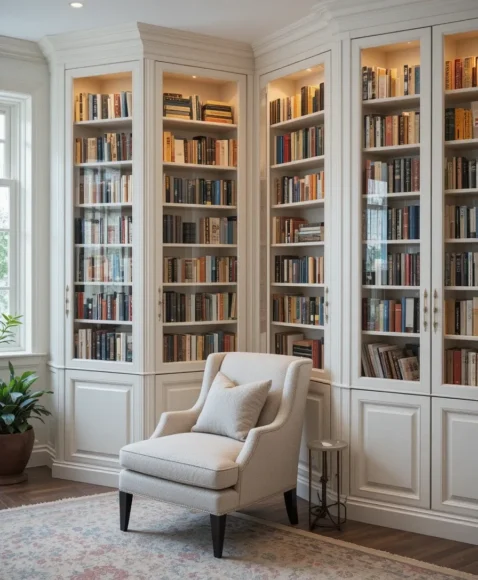 Glass-Front Cabinets