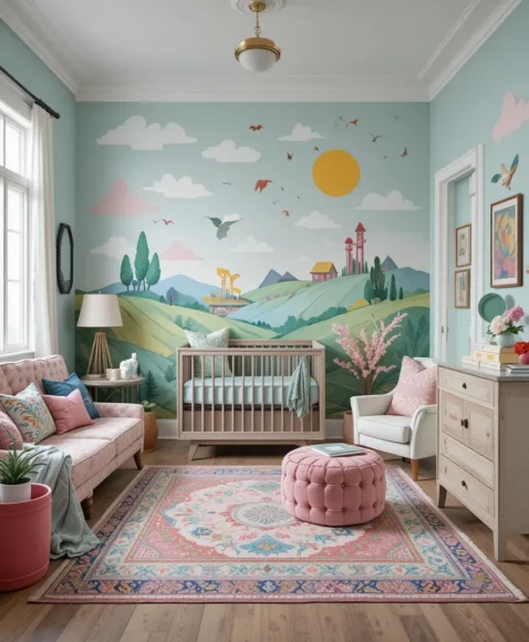 Hand-Painted Murals