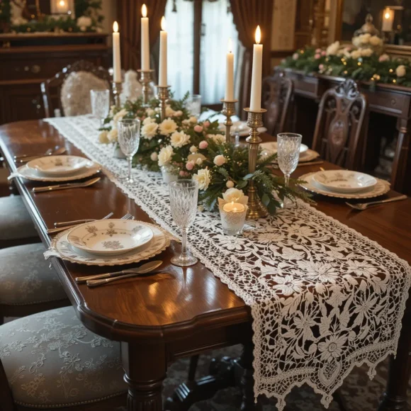 Lace Table Runners