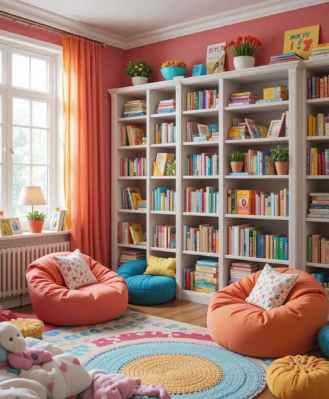 Library for Kids’ Room