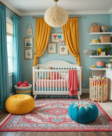 Playful Pops of Color