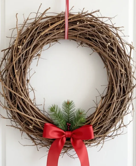 Rustic Twig Wreath