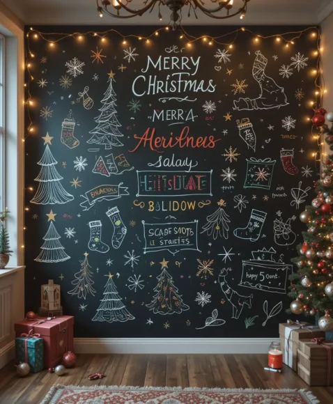 Seasonal Chalkboard Wall Art