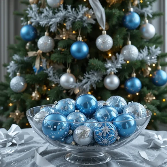 Blue Christmas Decor Ideas