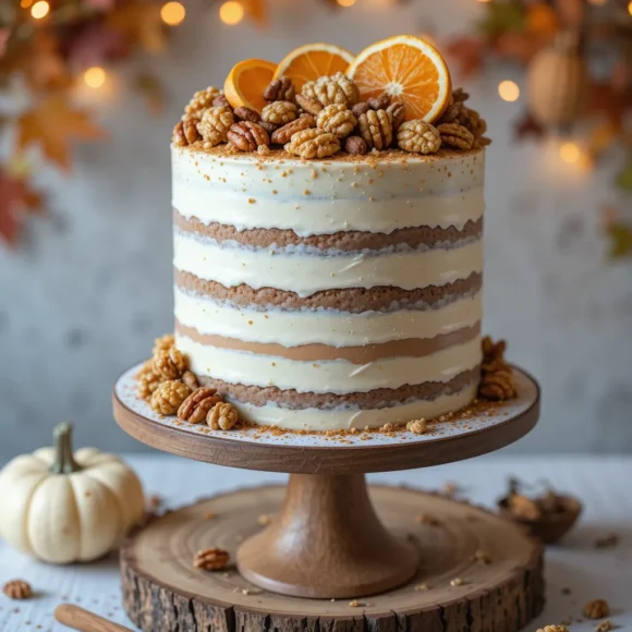 Spice and Nut Cake