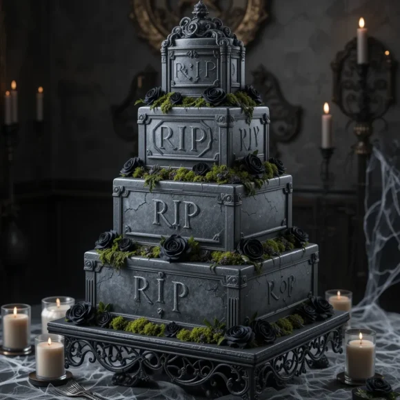 Tombstone Cake Tiers