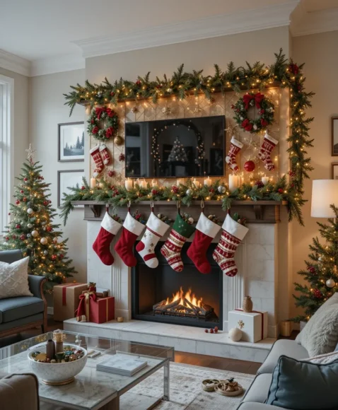 Wall-Mounted Stockings