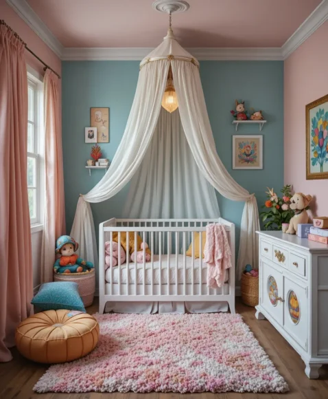 Whimsical Canopy Corner