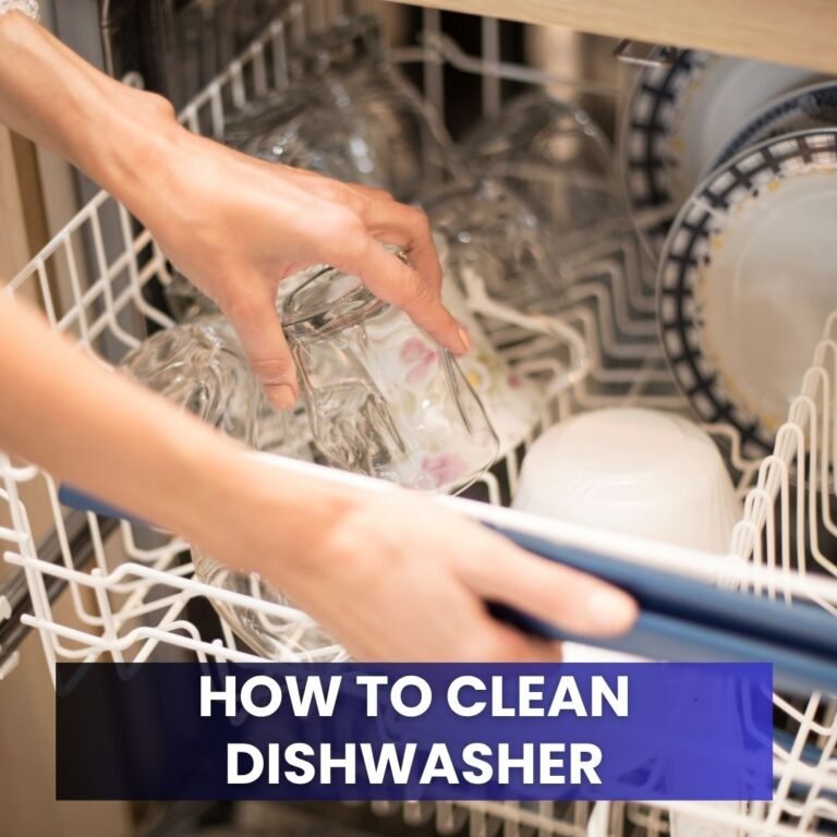 How to Clean a Dishwasher