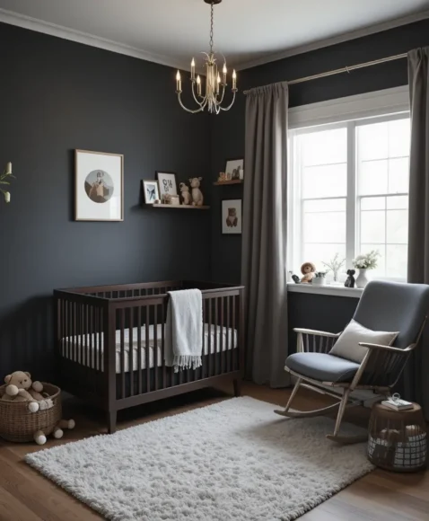 Moody Charcoal Grey Palette