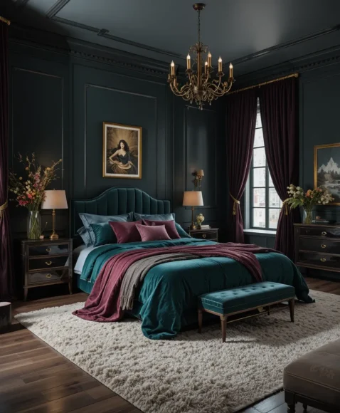 Dark Feminine Bedroom Ideas
