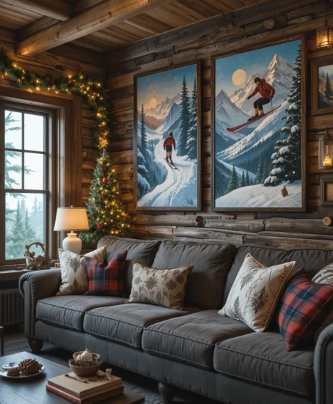 Cabin-Inspired Wall Art