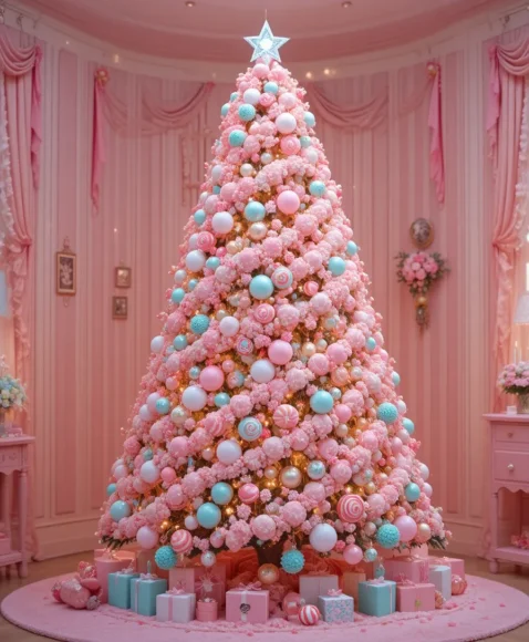 Candyland Pink Tree