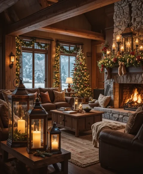 Cozy Lighting with Lanterns
