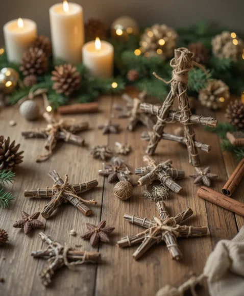 DIY Twig Ornaments