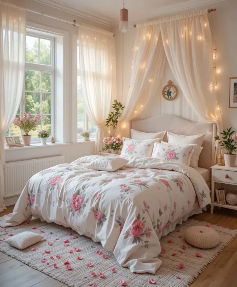 Floral Bedding for Gentle Charm