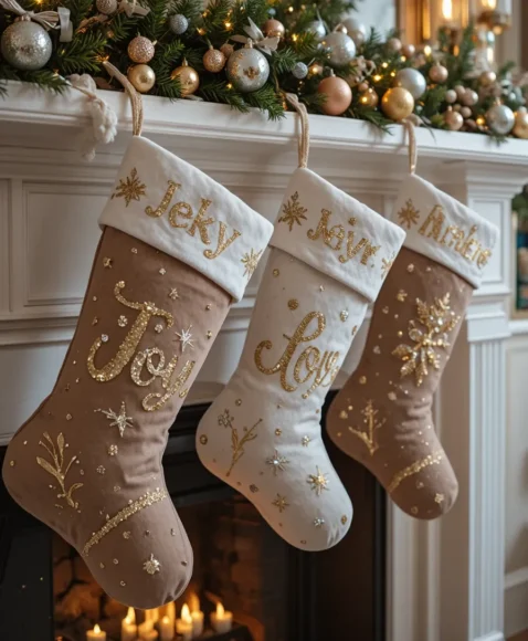 Glitter Lettering and Decals