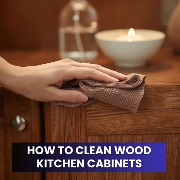 How to Clean Wood Kitchen Cabinets