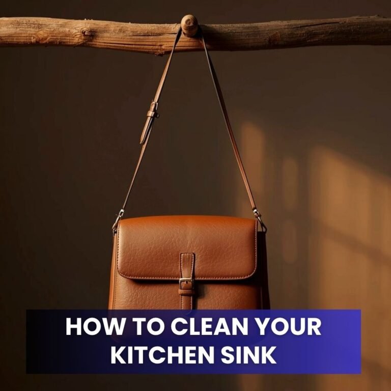 How to Clean leather purse