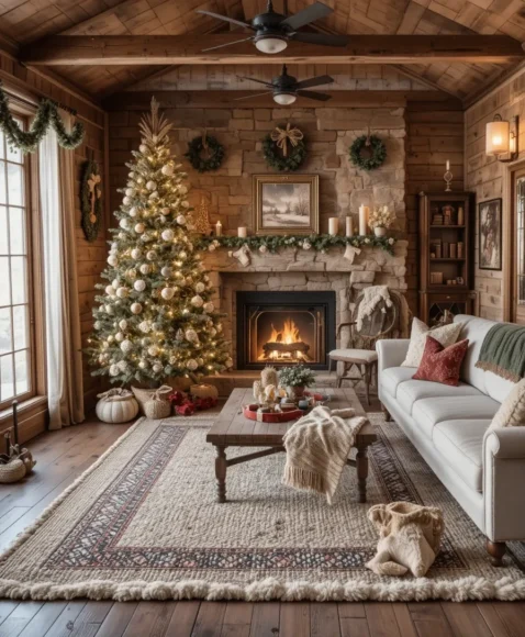 Layered Rugs for Warmth