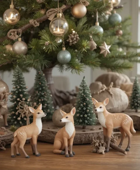 Mini Woodland Animal Figurines